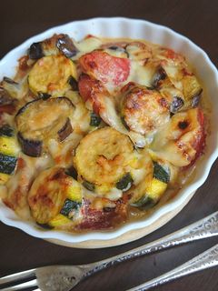 夏野菜の味噌マヨチーズ焼き♪-レシピのメイン写真