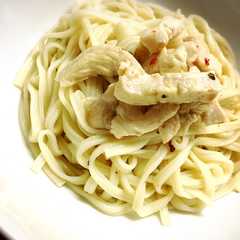 冷やし塩だれ鶏うどん-レシピのメイン写真