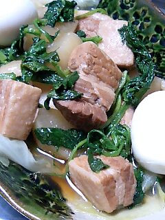 クッキングパパレシピ参照☆豚バラの炒め煮-レシピのメイン写真