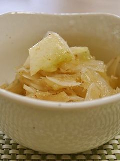 新玉ねぎと青瓜の胡麻和え-レシピのメイン写真