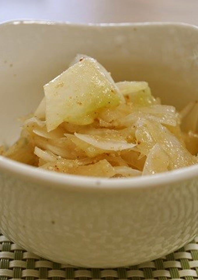 新玉ねぎと青瓜の胡麻和え-レシピのメイン写真