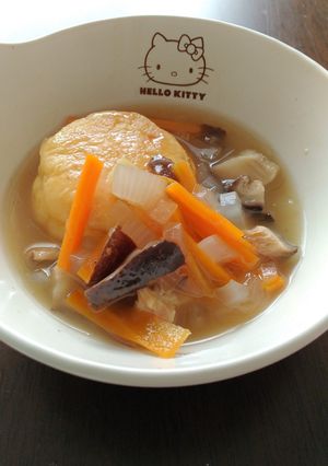 餡かけ魚河岸あげ　(たまご)-レシピのメイン写真
