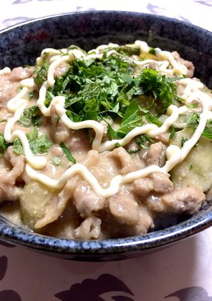 簡単！豚キュウー丼！サッパリ！ガッツリ！-レシピのメイン写真
