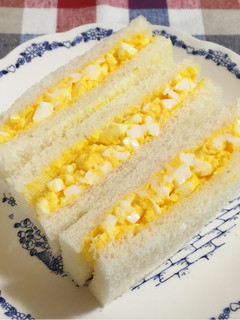 柚子胡椒風味のたまごサンド♪-レシピのメイン写真