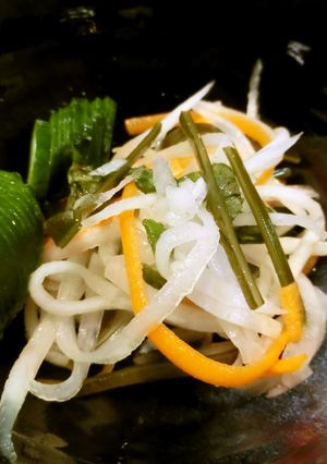 大根・人参・昆布のなます-レシピのメイン写真