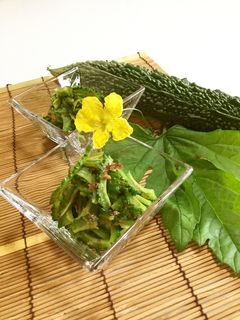 簡単☆鰹薫ゴーヤポン酢和え-レシピのメイン写真