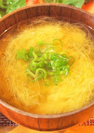 ヤングコーンの髭のお味噌汁-レシピのメイン写真