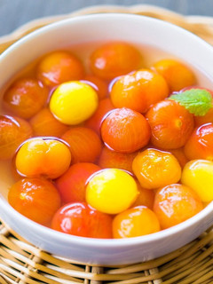 ミニトマトのシロップ煮-レシピのメイン写真