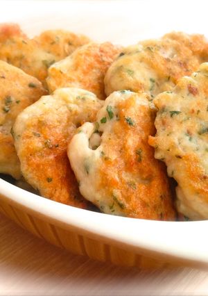 小麦粉と卵なし!梅と紫蘇のチキンナゲット-レシピのメイン写真