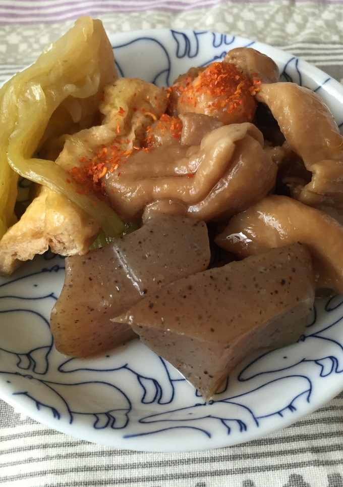 旨くてゴメン糖質制限的鶏皮の炊飯器煮込み-レシピのメイン写真