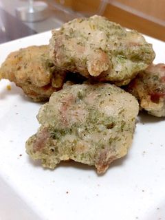 豚コマの磯辺揚げ:-)-レシピのメイン写真