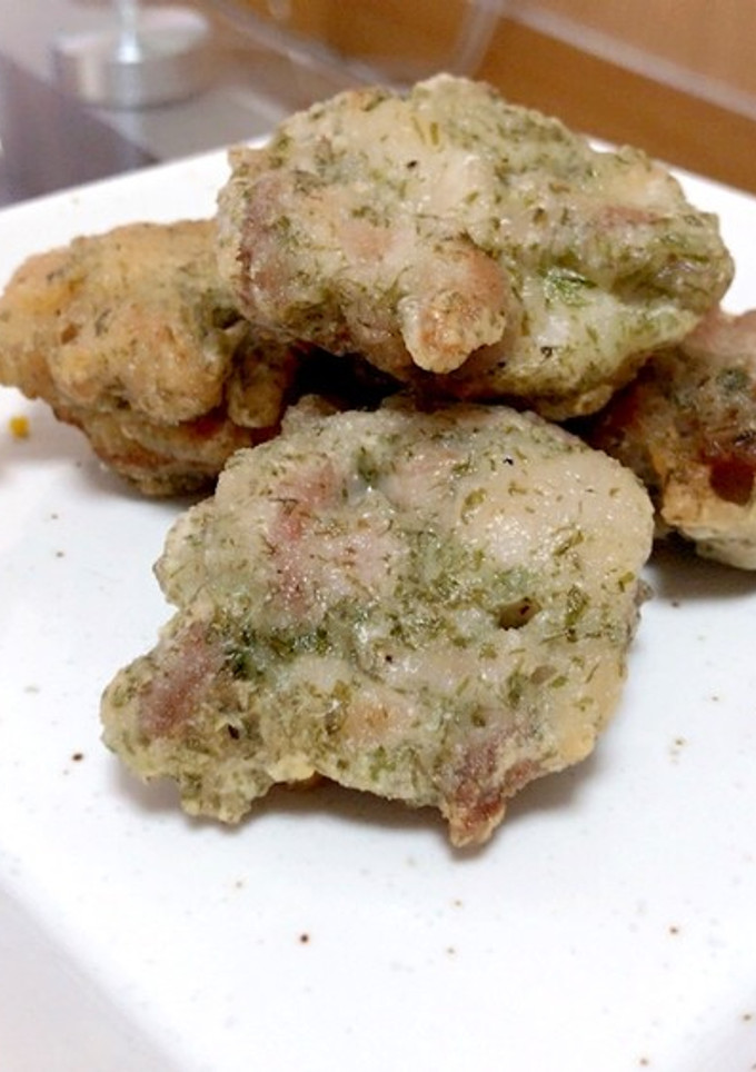 豚コマの磯辺揚げ:-)-レシピのメイン写真