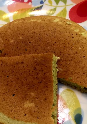 簡単☆抹茶ホットケーキ-レシピのメイン写真