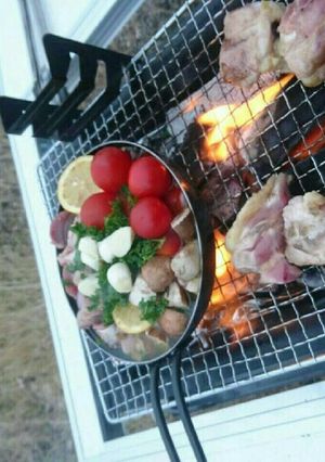 キャンプで砂肝のアヒージョ-レシピのメイン写真