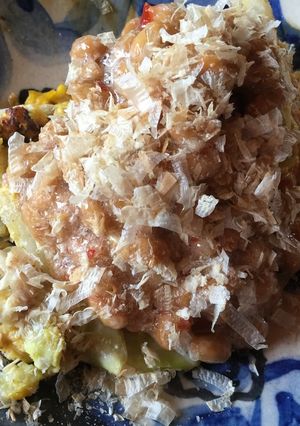 納豆スイートチリソースで卵焼き-レシピのメイン写真