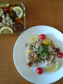 やわらか豚と鮮やか野菜のだし浸し-レシピのメイン写真
