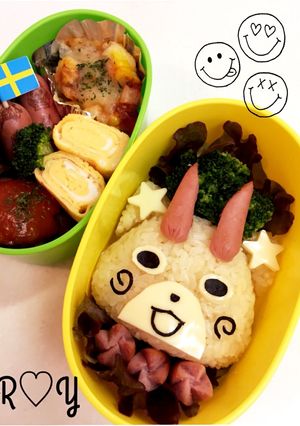 キャラ弁♡妖怪ウォッチ コマじろう-レシピのメイン写真