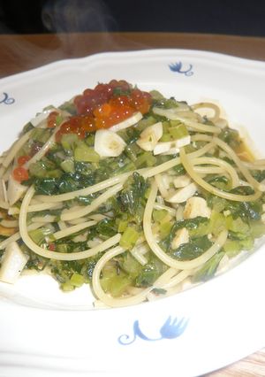 ★捨てない！主役は大根の葉っぱのパスタ★-レシピのメイン写真