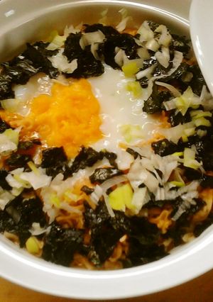 韓国海苔風味のチキンラーメン-レシピのメイン写真