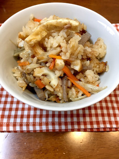 クリステル鍋でかやくご飯☆手軽な材料で☆-レシピのメイン写真