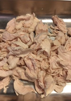 筋肉鶏の美味しい茹で方（しっとり♪）-レシピのメイン写真