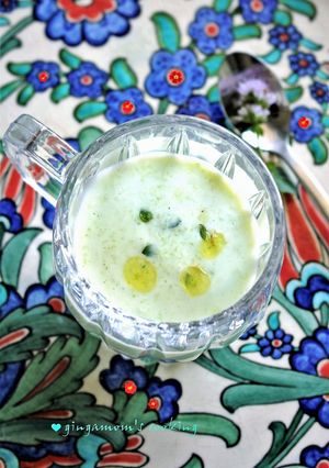 胡瓜とヨーグルトの冷たいスープ～地中海風-レシピのメイン写真