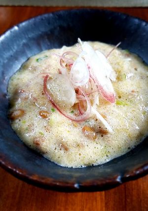 美味しくヘルシーな栄養食！卵みぞれ納豆-レシピのメイン写真
