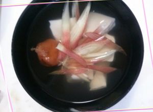 みょうがと梅の冷やしおすまし-レシピのメイン写真