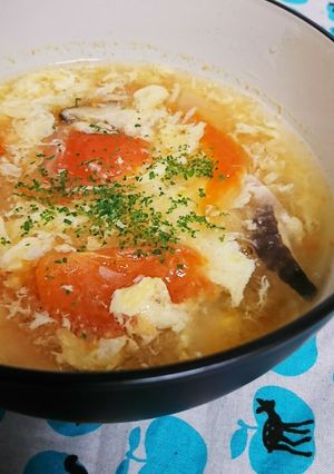 簡単(。・・。)アッサリ★トマトスープ♪-レシピのメイン写真