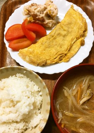 パンにもご飯にもあう！①納豆オムレツ-レシピのメイン写真