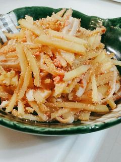 新じゃがと竹輪の明太炒め-レシピのメイン写真