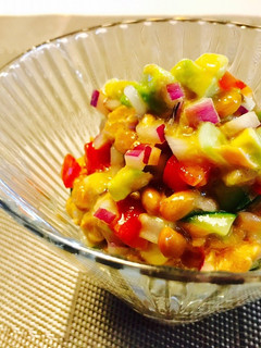 野菜たっぷり納豆サラダ✨-レシピのメイン写真