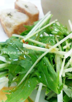 水菜のサラダ-レシピのメイン写真