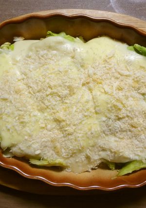 コンソメ風味のキャベツグラタン-レシピのメイン写真