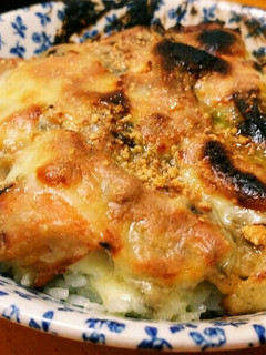 焼鮭リメイク⭐簡単ホワイトソースのドリア-レシピのメイン写真