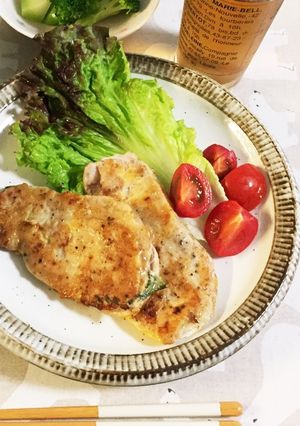 チーズ大葉IN豚のピカタ-レシピのメイン写真