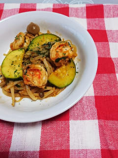 エビと野菜のケチャップソテー-レシピのメイン写真