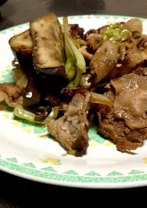 豚肉と茄子の炒め物-レシピのメイン写真