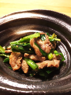 ニラとラム肉のオイスター炒め-レシピのメイン写真
