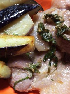 豚肉とナスの大葉みそ炒め-レシピのメイン写真