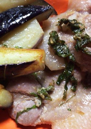 豚肉とナスの大葉みそ炒め-レシピのメイン写真