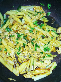 豚肉とじゃがいものにんにく炒め-レシピのメイン写真