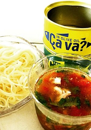 トマトサヴァつゆ♪-レシピのメイン写真
