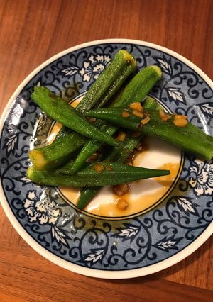 簡単副菜！オクラのニンニク醤油炒め-レシピのメイン写真