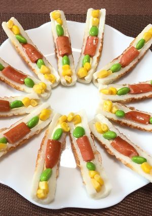 ちくわの彩り盛りあわせ!(^^)!-レシピのメイン写真