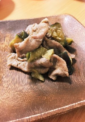 ズボラな豚肉とナスのにんにく醤油炒め-レシピのメイン写真