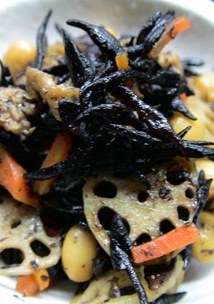 初心者でも、簡単　おいしいひじきの煮物♪-レシピのメイン写真