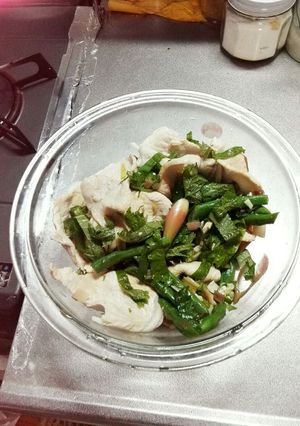 低糖質夏野菜のタレ冷豚しゃぶ-レシピのメイン写真