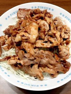 簡単豚のしょうが焼き丼-レシピのメイン写真