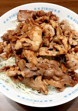 簡単豚のしょうが焼き丼-レシピのメイン写真